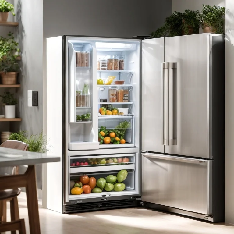 AI-Kühlschrank Innenansicht